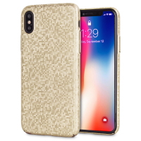 LoveCases iPhone X Shimmering Gold Case - Check Yo' Self