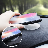 ORIbox Car Phone Mount, Dashboard Car Phone Holder, Washable Strong Sticky  Gel Pad Fit for All Cell Phones