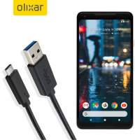 Olixar USB-C Google Pixel 2 XL Charging Cable - Black 1m