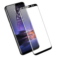 Olixar Samsung Galaxy S9 Full Cover Glass Screen Protector - Black