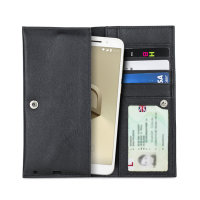 Housse Alcatel 3 Olixar Primo pochette portefeuille – Noire
