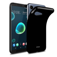Olixar FlexiShield HTC Desire 12 Gel Case - Solid Black
