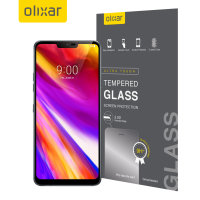 Olixar LG G7 Tempered Glass Skärmskydd