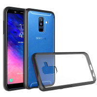 Olixar ExoShield Tough Snap-on Samsung A6 Plus 2018 Case - Black