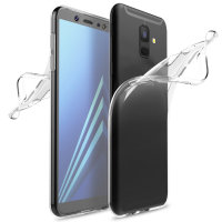 Coque Samsung Galaxy A6 Olixar FlexiCover en gel – Transparente
