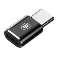 Baseus Micro USB auf USB-C Adapter - Schwarz