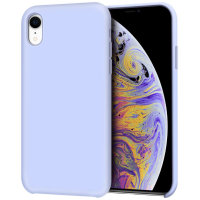 Olixar iPhone XR Soft Silicone Case - Lilac