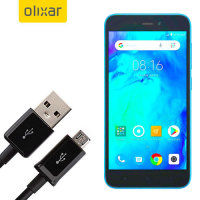 Olixar USB-C Xiaomi Redmi Go Charging Cable - Black 1m