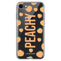 LoveCases iPhone 8 Gel Case - Feelin' Peachy