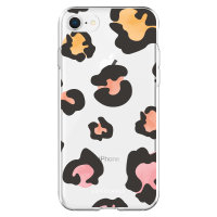 LoveCases iPhone 7 / 8 Gel Case - Colourful Leopard
