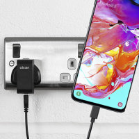 Olixar High Power Samsung Galaxy A70 Wall Charger & 1m USB-C Cable