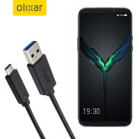 Olixar USB-C Xiaomi Black Shark 2 Charging Cable - Black 1m
