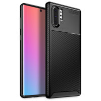 Olixar Carbon Fibre Samsung Galaxy Note 10 Plus Case - Black