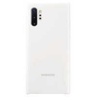 Official Samsung Galaxy Note 10 Plus Silicone Cover Case - White