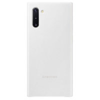 Offizielle Samsung Galaxy Note 10 Ledertasche - Weiß