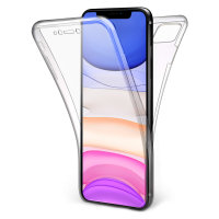 Coque iPhone 11 Olixar FlexiCover intégrale en gel – Transparent