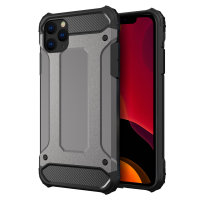 Olixar Delta Armour Protective iPhone 11 Pro -kotelo - Gunmetal