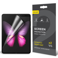 Olixar Samsung Galaxy Fold Film Screen Protector 2-in-1 Pack