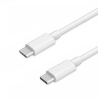 Câble double USB-C officiel Samsung alimentation & charge – Blanc