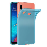 Olixar FlexiShield Samsung Galaxy A20 Gel Case - Blue