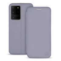 Olixar Samsung Galaxy S20 Ultra Soft Silicone plånboksfodral - Grå