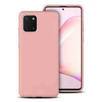 Olixar Soft Silicone Samsung Galaxy Note 10 Lite Case - Pastel Pink