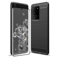 Olixar Sentinel Samsung S20 Ultra Case And Glass Screen Protector