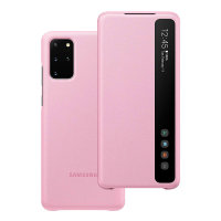 Official Samsung Galaxy S20 Plus Clear View Cover Case - Pink