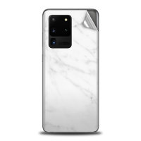 Olixar Samsung Galaxy S20 Ultra Phone Skin - Marble White