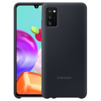 Official Samsung Galaxy A41 Silicone Cover Case - Black