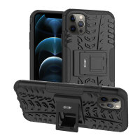 Olixar ArmourDillo iPhone 12 Pro Max Protective Case - Black