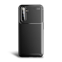Olixar Carbon Fibre OnePlus Nord Case - Black