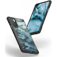Ringke Fusion X Design OnePlus Nord Tough Case - Camo Black