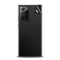 Olixar Samsung Galaxy Note 20 Ultra Phone Skin - Black Carbon Fibre