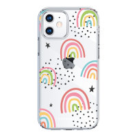LoveCases iPhone 12 Gel Case - Abstract Rainbow