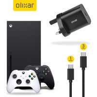 Olixar Xbox Series X / Series S Starter Charging Bundle - Black