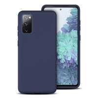 Olixar Samsung Galaxy S20 FE Soft Silicone Case - Midnight Blue