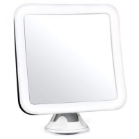 Auraglow 10X Magnifying Vanity Mirror With LED Light - White