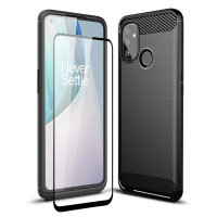 Olixar Sentinel OnePlus Nord N100 Case & Glass Screen Protector