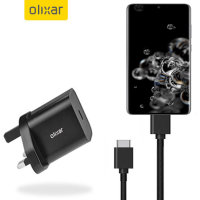 Olixar Samsung Galaxy S20 Ultra 20W USB-C Fast Charger & 1.5m Cable