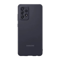 Official Samsung Galaxy Black Silicone Cover Case - For Samsung Galaxy A52