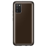 Official Samsung Galaxy A02S Slim Clear Cover - Black
