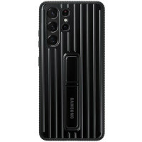 Official Samsung Black Protective Standing Case - For Samsung Galaxy S21 Ultra