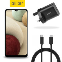 Olixar Samsung Galaxy A12 18W USB-C PD Fast Charger & 1.5m USB-C Cable