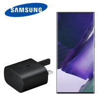 Official Samsung Note 20 Ultra 25W PD USB-C Charger - Black