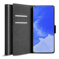 Olixar Genuine Leather Xiaomi Mi 11 Wallet Case - Black