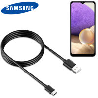 Official Samsung Galaxy A32 USB-C Charge & Sync Cable - 1.2m- Black