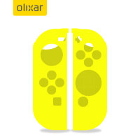 Olixar Silicone Nintendo Switch Joy-Con Controller Covers - 2 Pack - Yellow