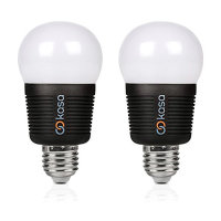 Veho Kasa App Controlled E27 Smart LED Lightbulb 7.5W - 2 Pack