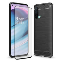 Olixar Sentinel OnePlus Nord CE 5G Case & Glass Screen Protector